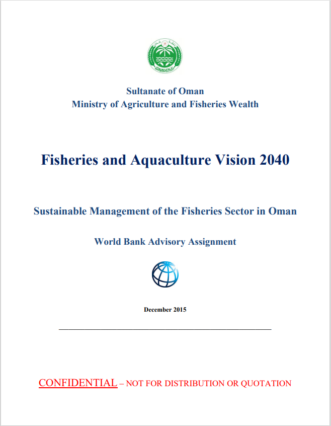 Fisheries and Aquaculture Vision 2040