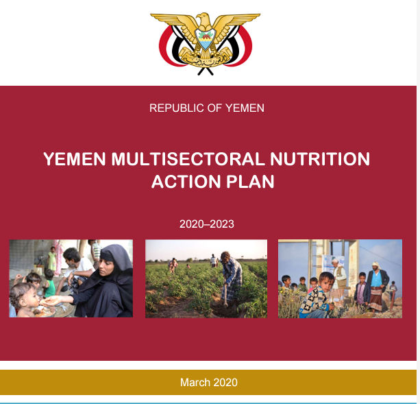 Yemen Multisectoral Nutrition Action Plan (MSNAP) 2020-2023